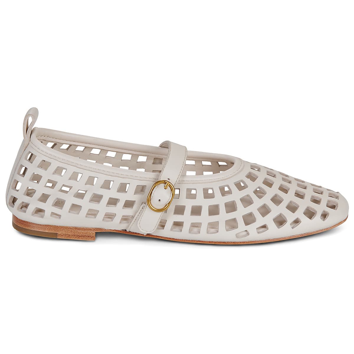 Women's Ballet Flats Melvin & Hamilton White