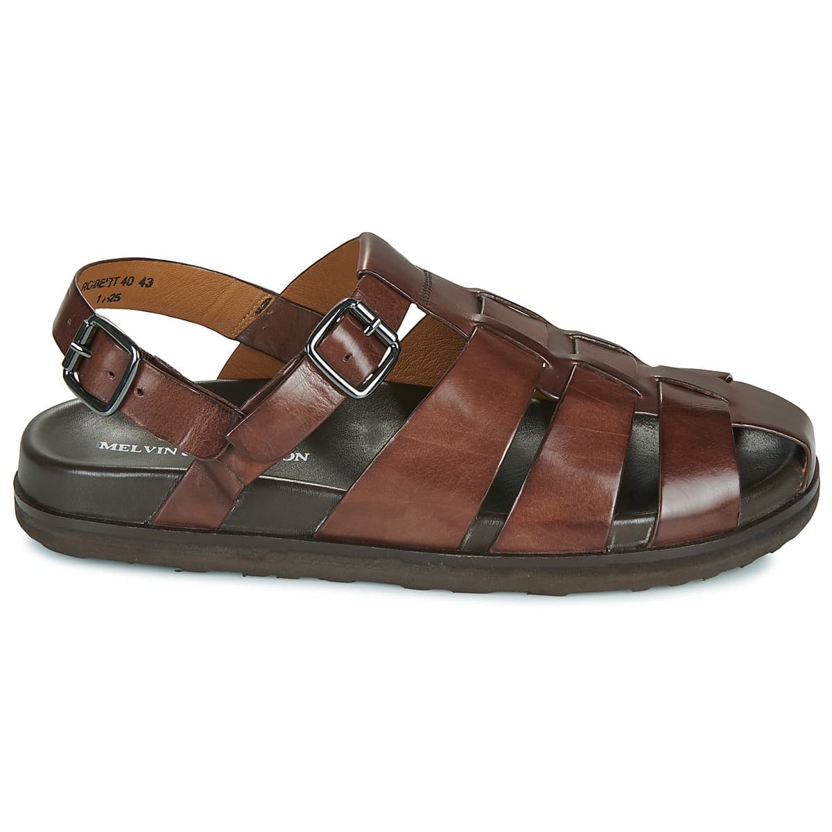 Men's Sandals Melvin & Hamilton Brown