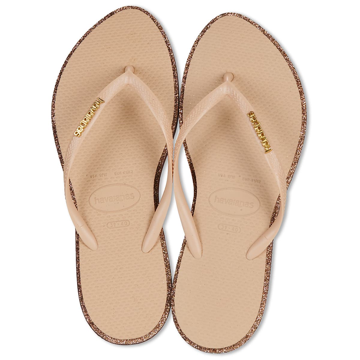Women's Flip Flops Havaianas Beige