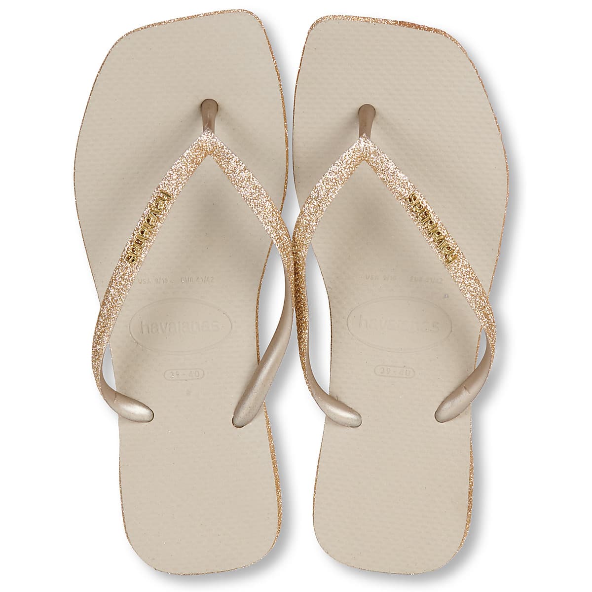 Women's Flip Flops Havaianas Beige