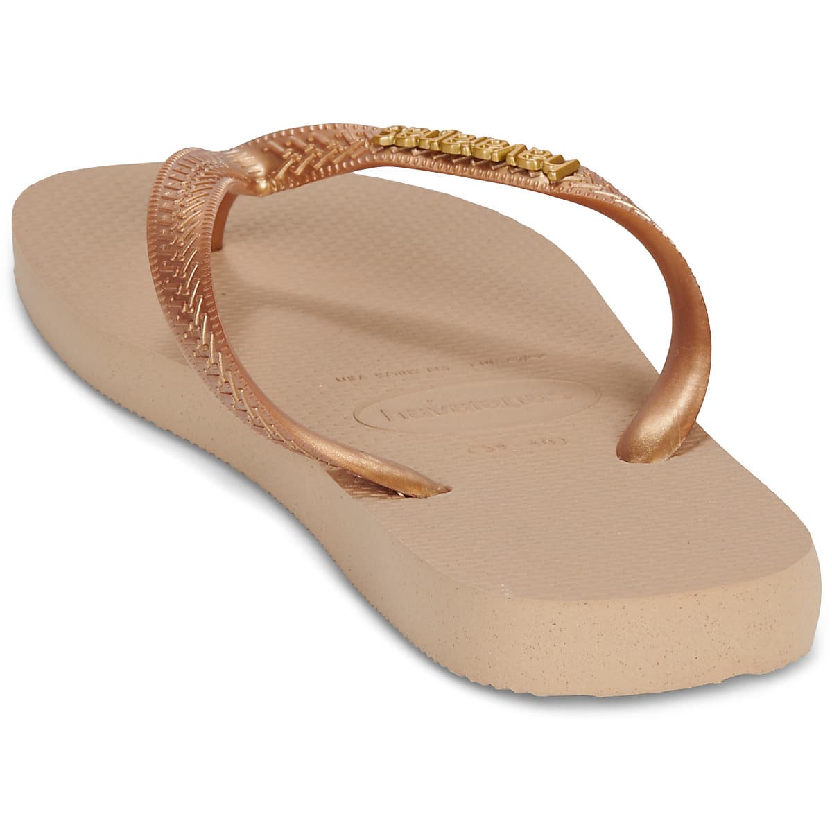 Women's Flip Flops Havaianas Gold