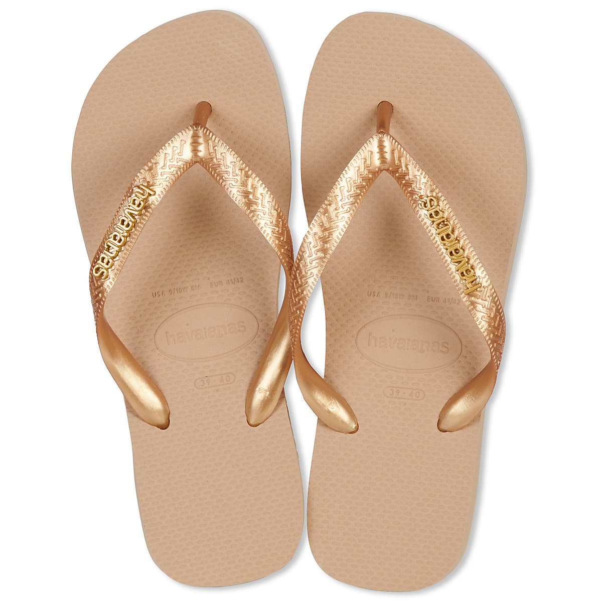 Women's Flip Flops Havaianas Gold