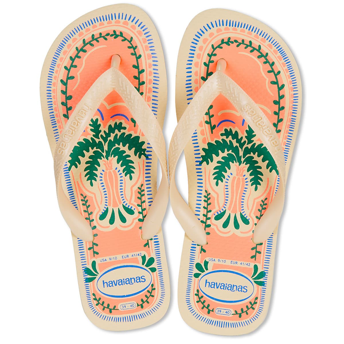 Women's Flip Flops Havaianas Beige