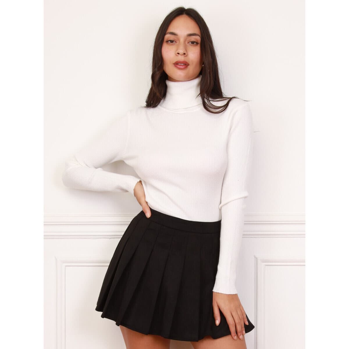 Women's Sweaters La Modeuse White