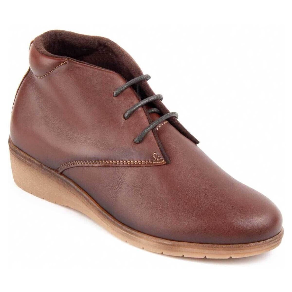 Women's Ankle Boots Purapiel Brown
