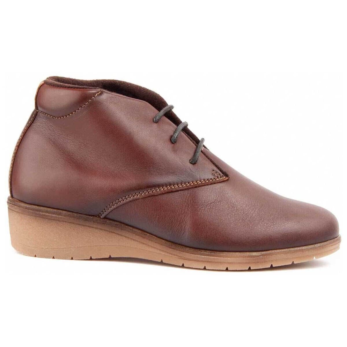 Women's Ankle Boots Purapiel Brown