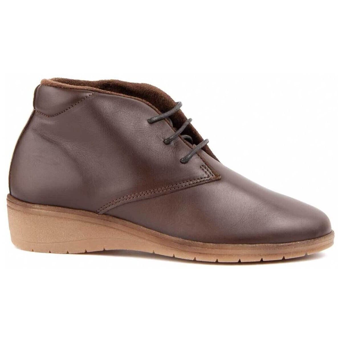 Women's Ankle Boots Purapiel Brown