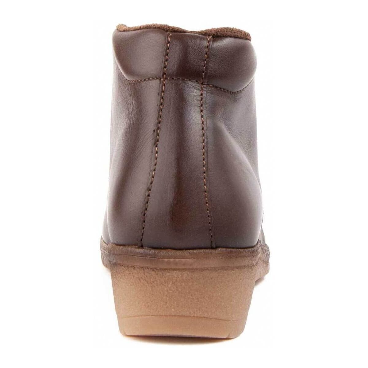 Women's Ankle Boots Purapiel Brown