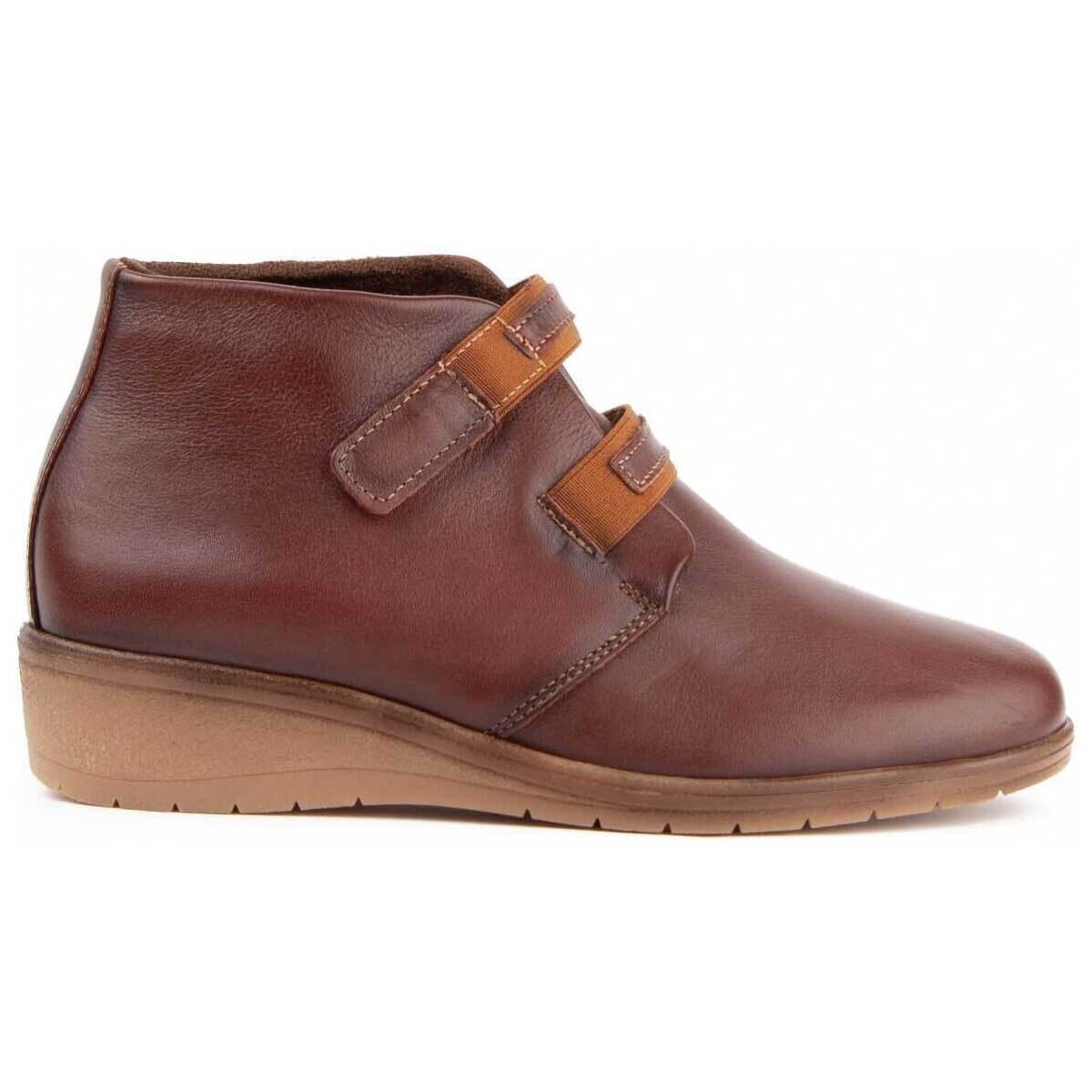 Women's Ankle Boots Purapiel Brown