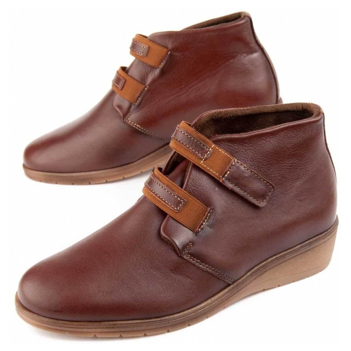 Women's Ankle Boots Purapiel Brown