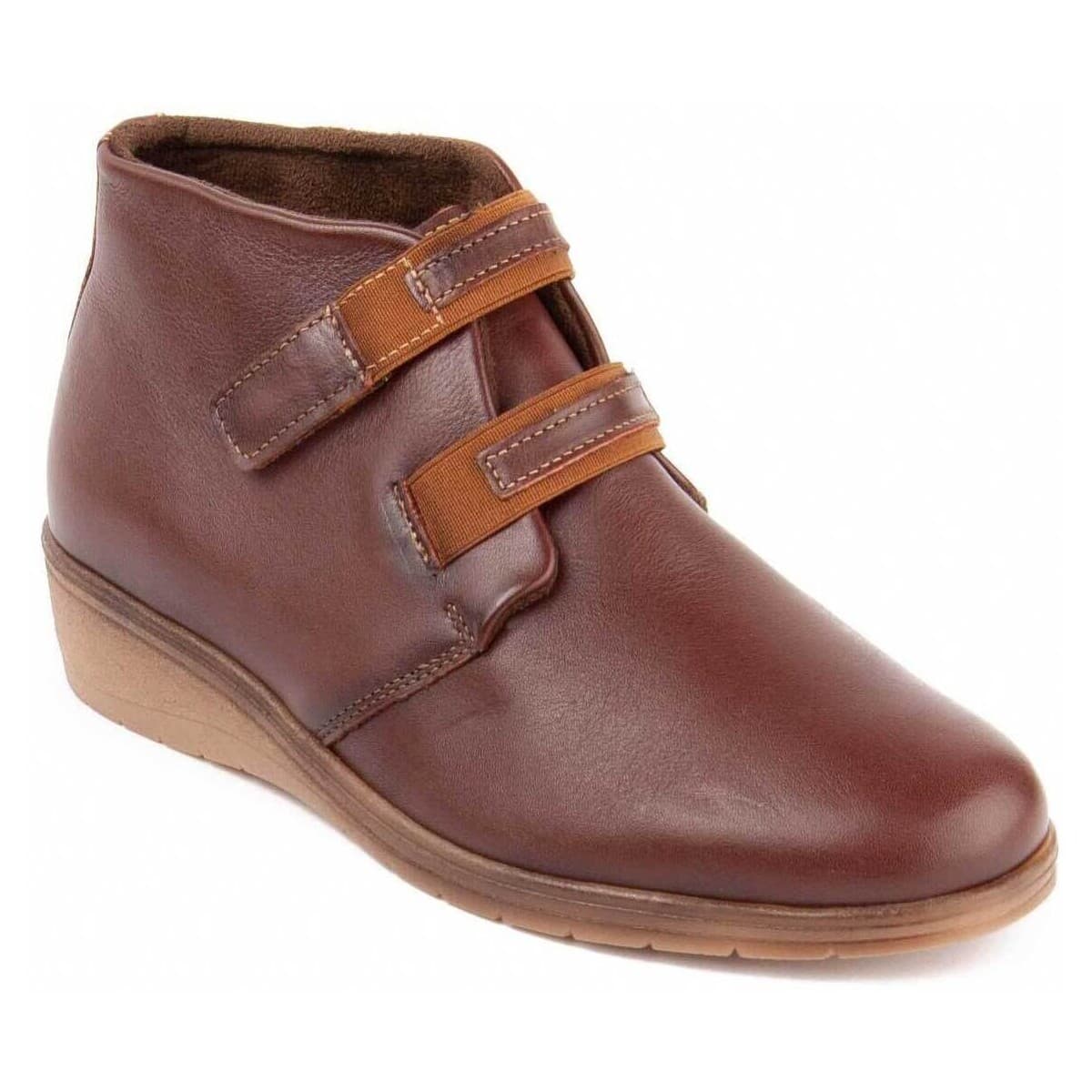 Women's Ankle Boots Purapiel Brown