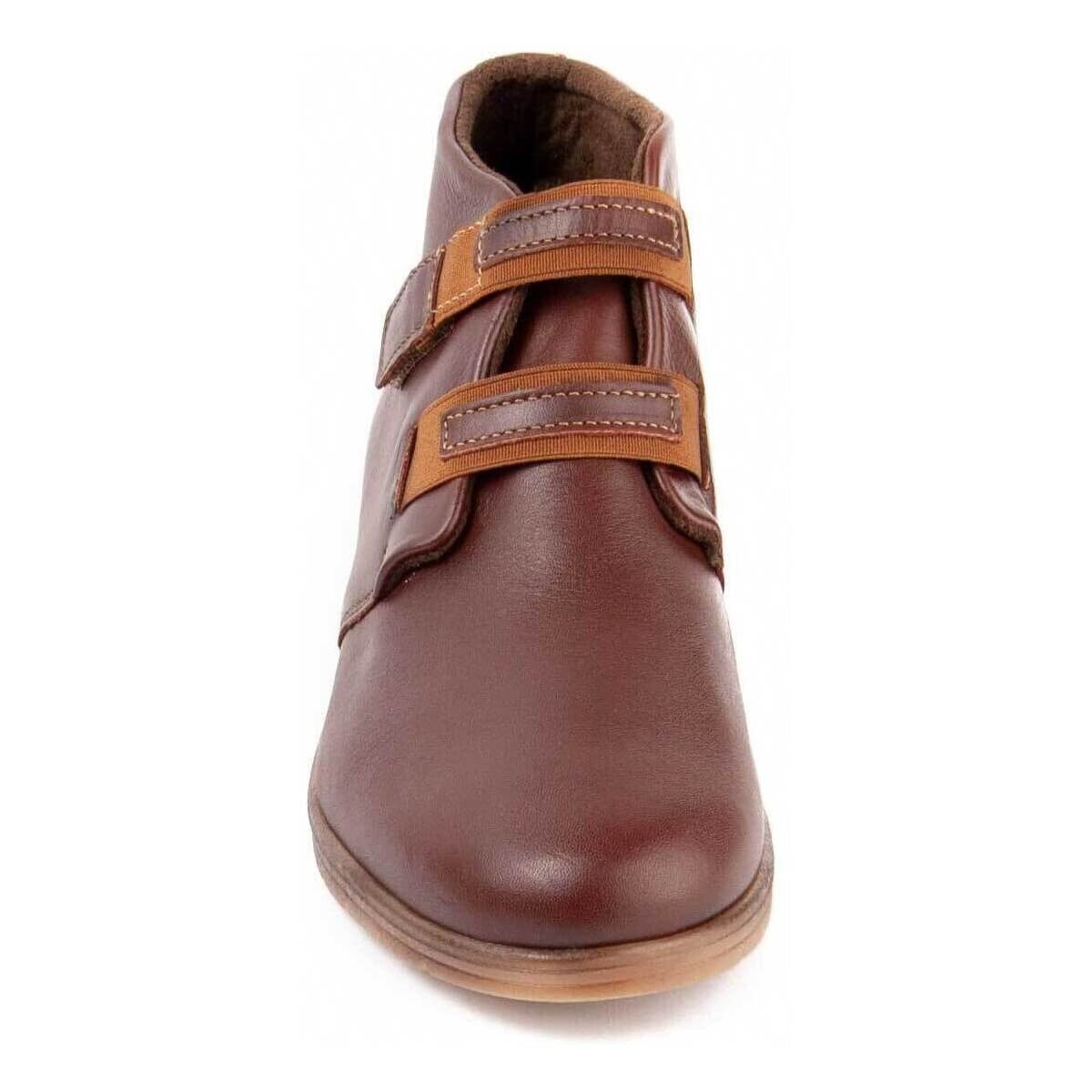 Women's Ankle Boots Purapiel Brown
