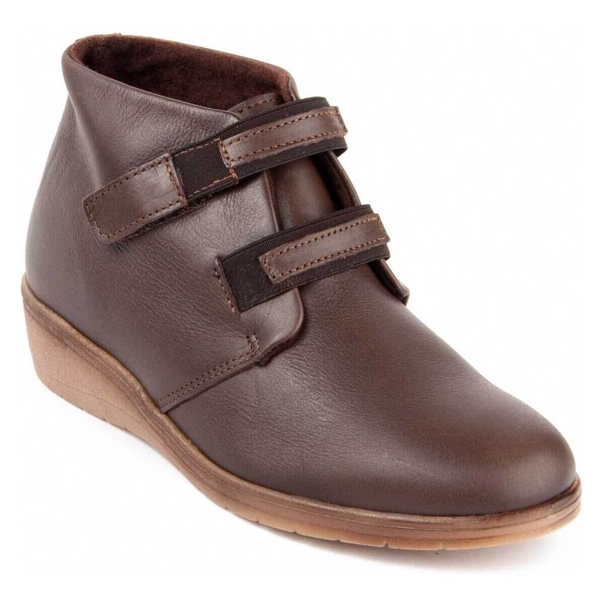 Women's Ankle Boots Purapiel Brown