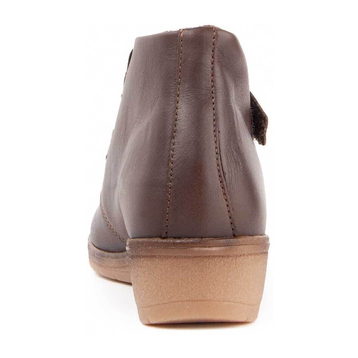 Women's Ankle Boots Purapiel Brown