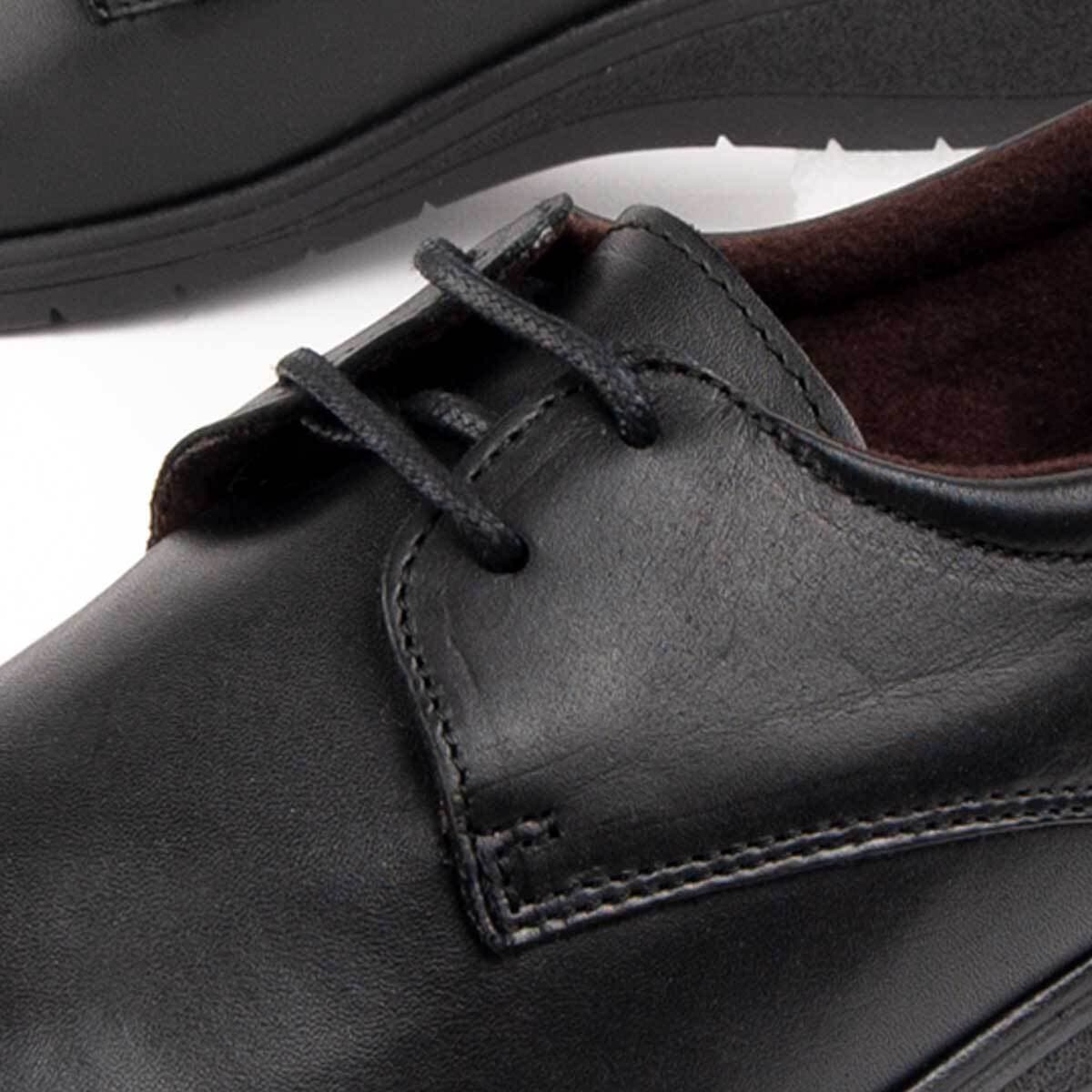 Women's Derby Shoes Purapiel Black