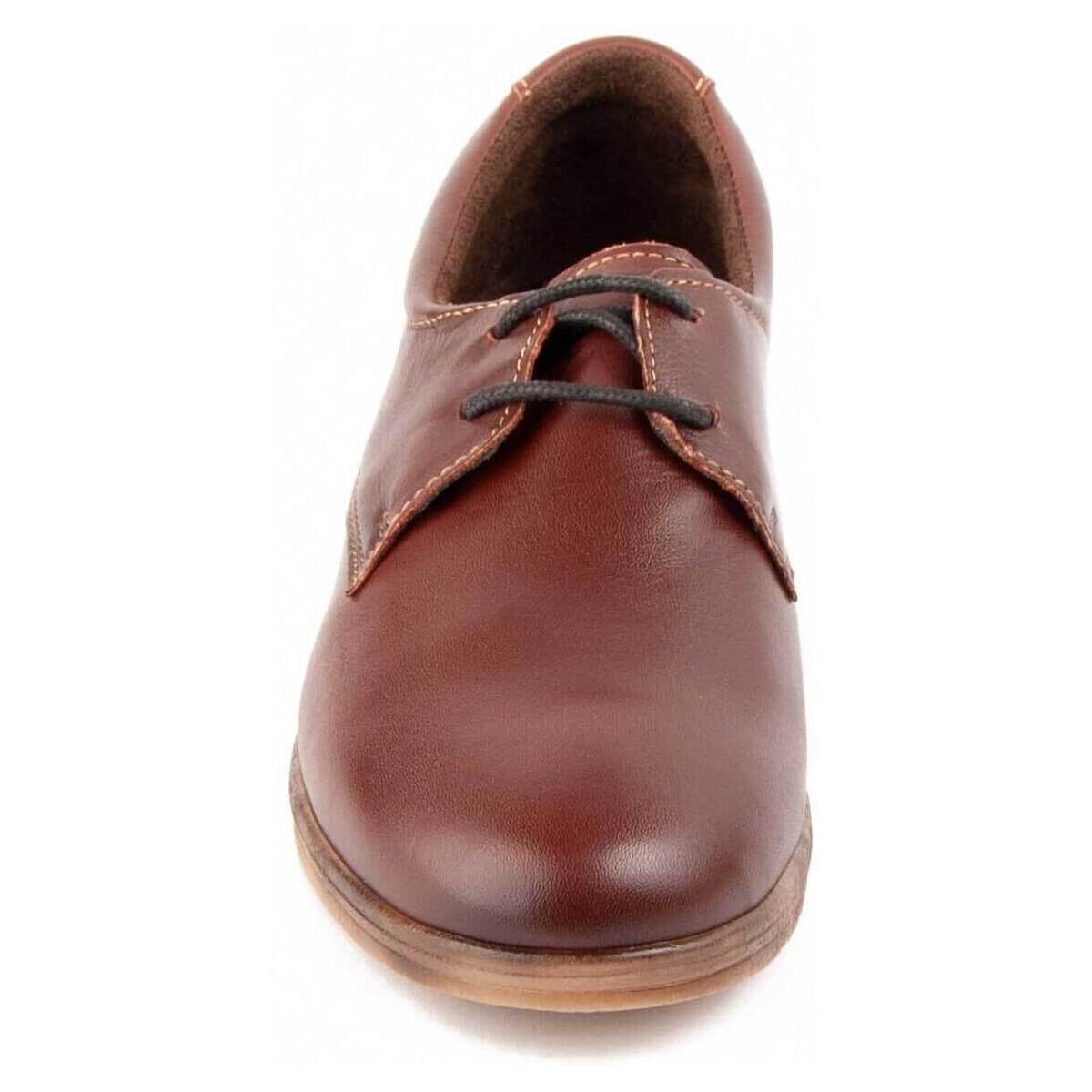 Women's Derby Shoes Purapiel Brown