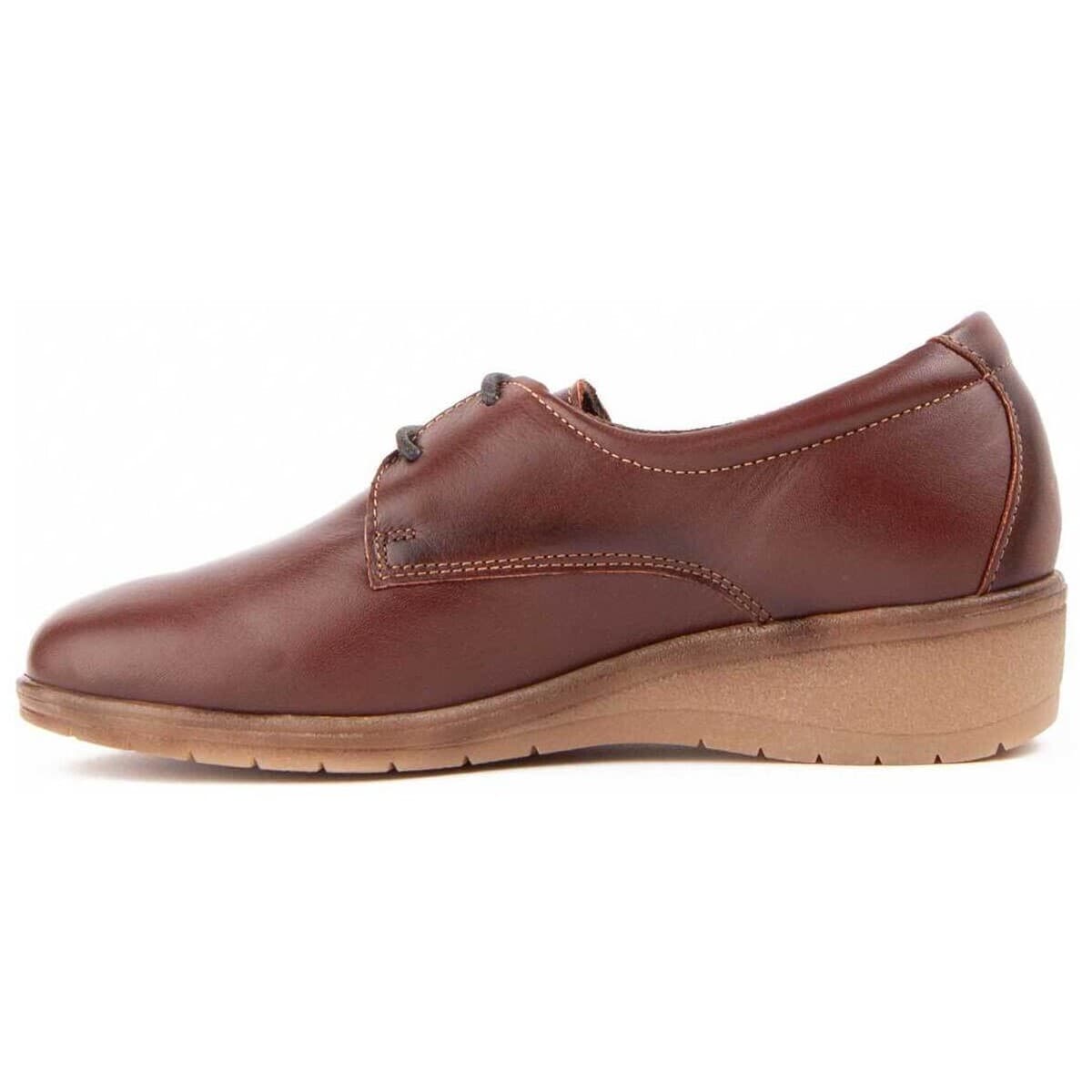 Women's Derby Shoes Purapiel Brown