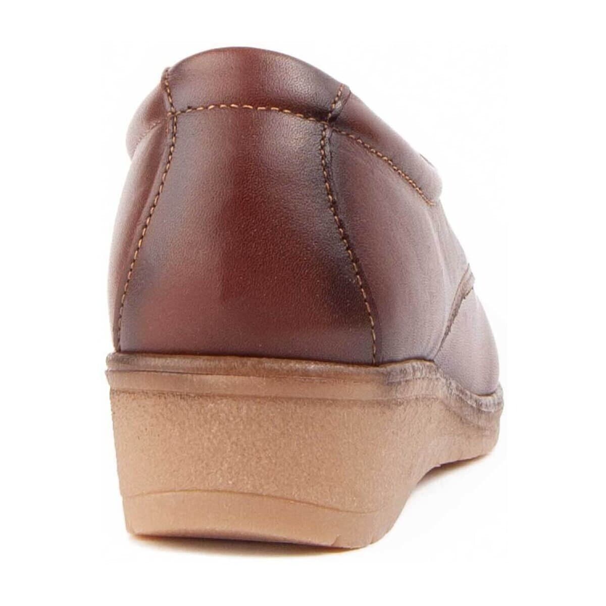 Women's Derby Shoes Purapiel Brown