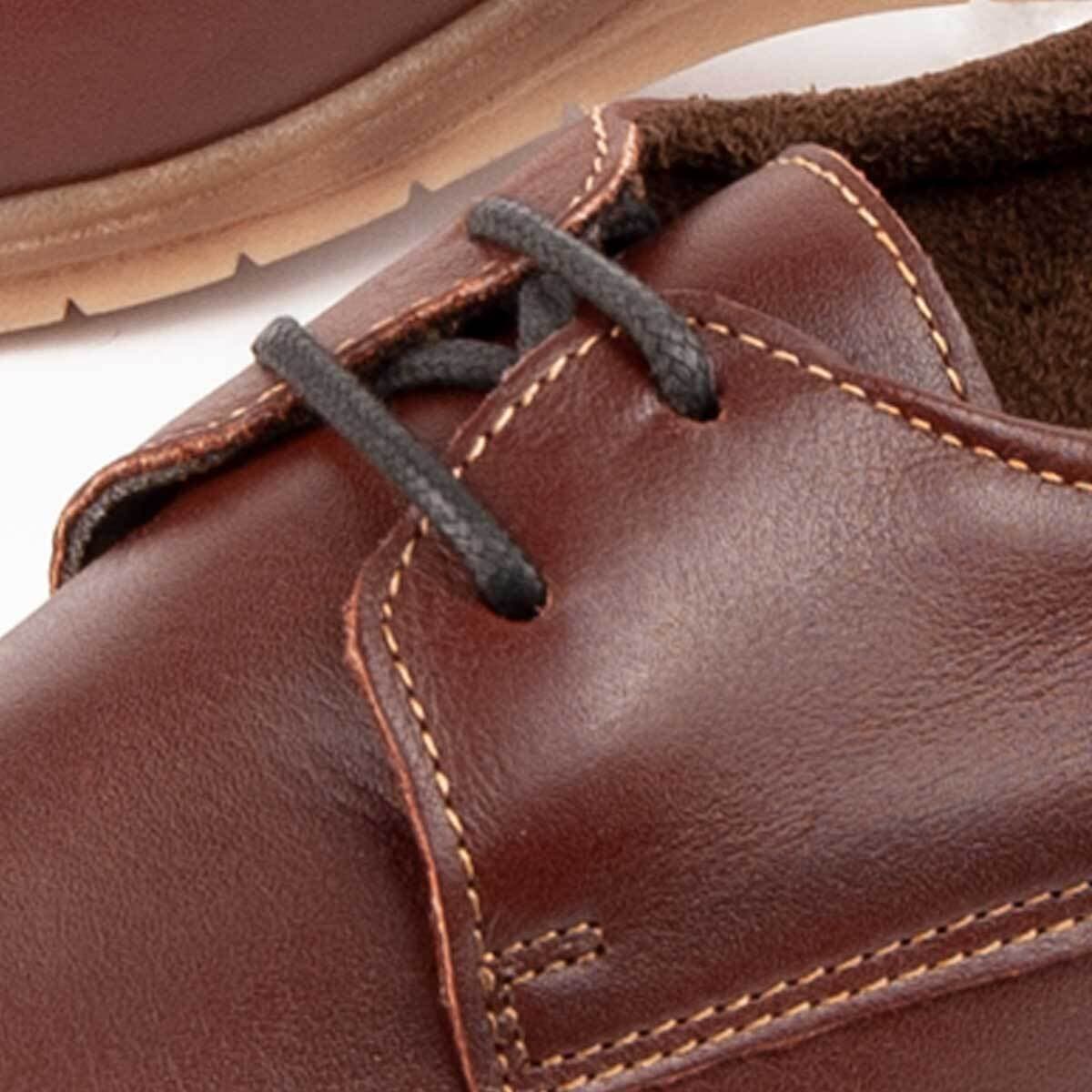 Women's Derby Shoes Purapiel Brown