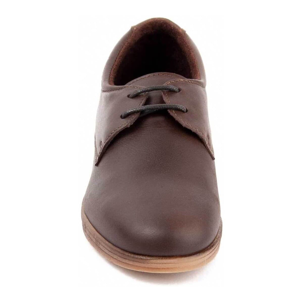 Women's Derby Shoes Purapiel Brown