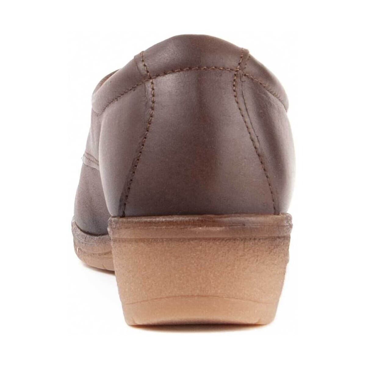 Women's Derby Shoes Purapiel Brown