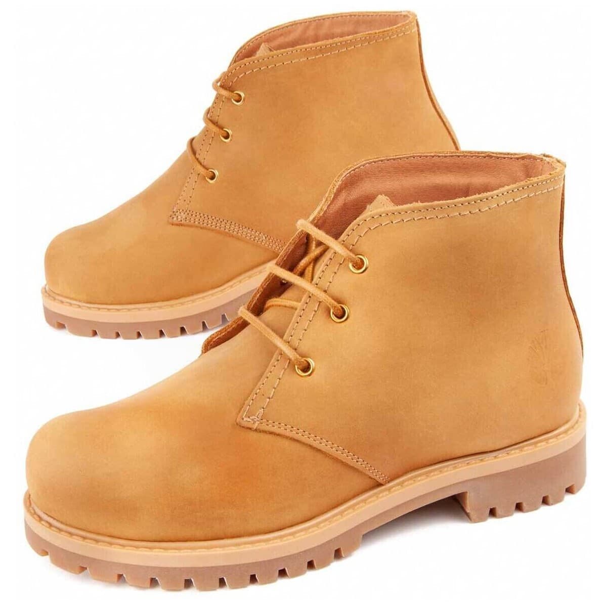 Women's Ankle Boots Purapiel Brown