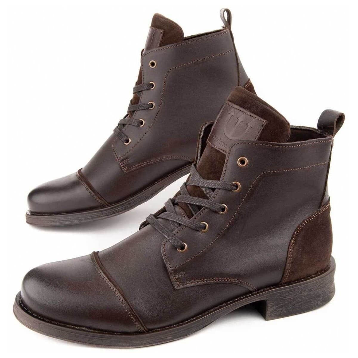 Men's Ankle Boots Purapiel Brown
