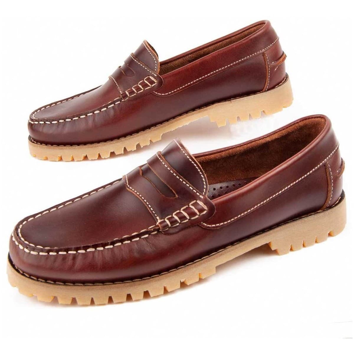 Men's Loafers Purapiel Brown