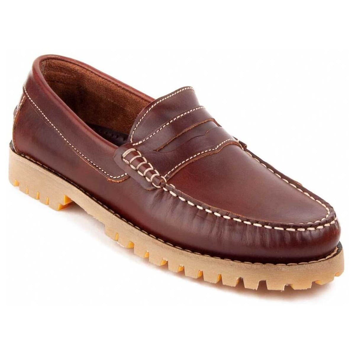 Men's Loafers Purapiel Brown