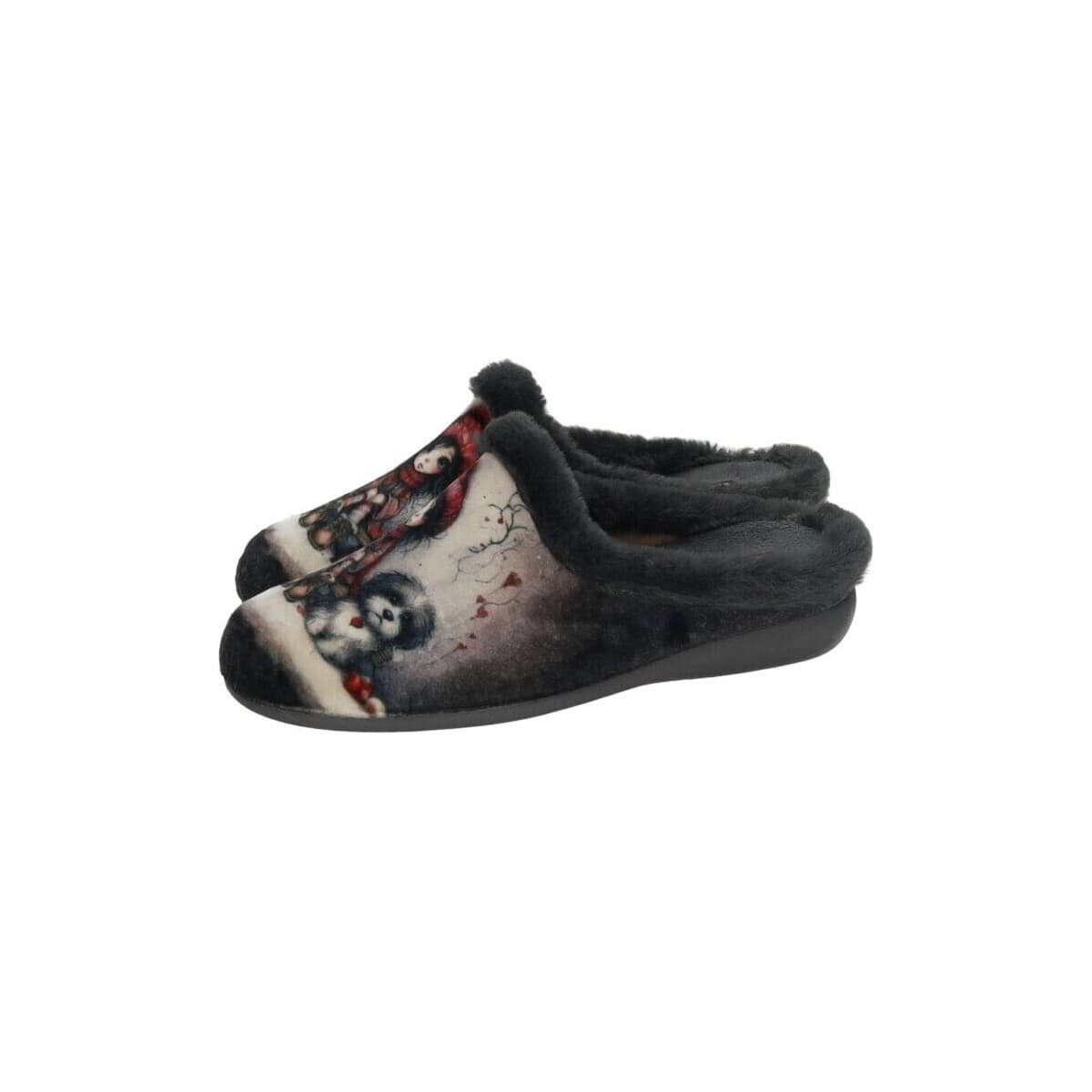 Women's House Slippers Gema Garcia Gray