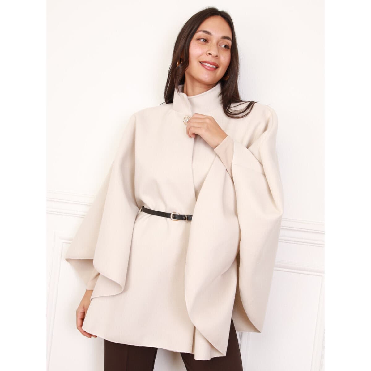 Women's Coats La Modeuse Beige