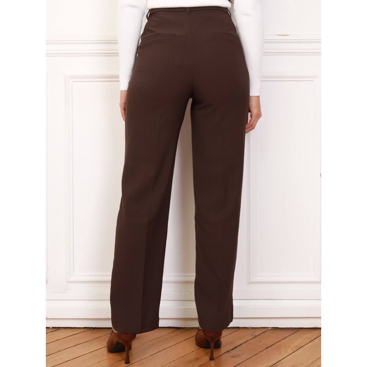 Women's Pants La Modeuse Brown