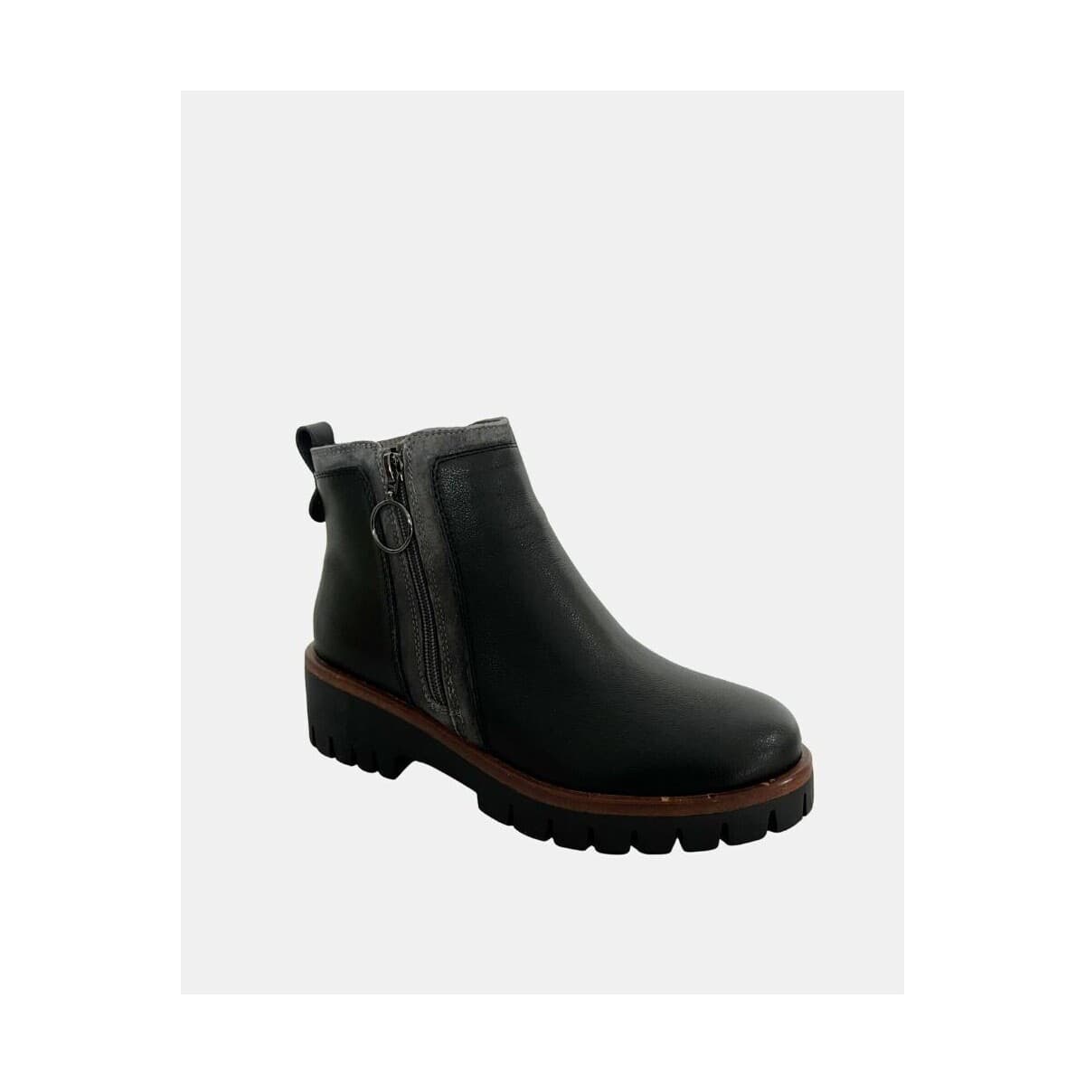 Women's Ankle Boots Rks Black