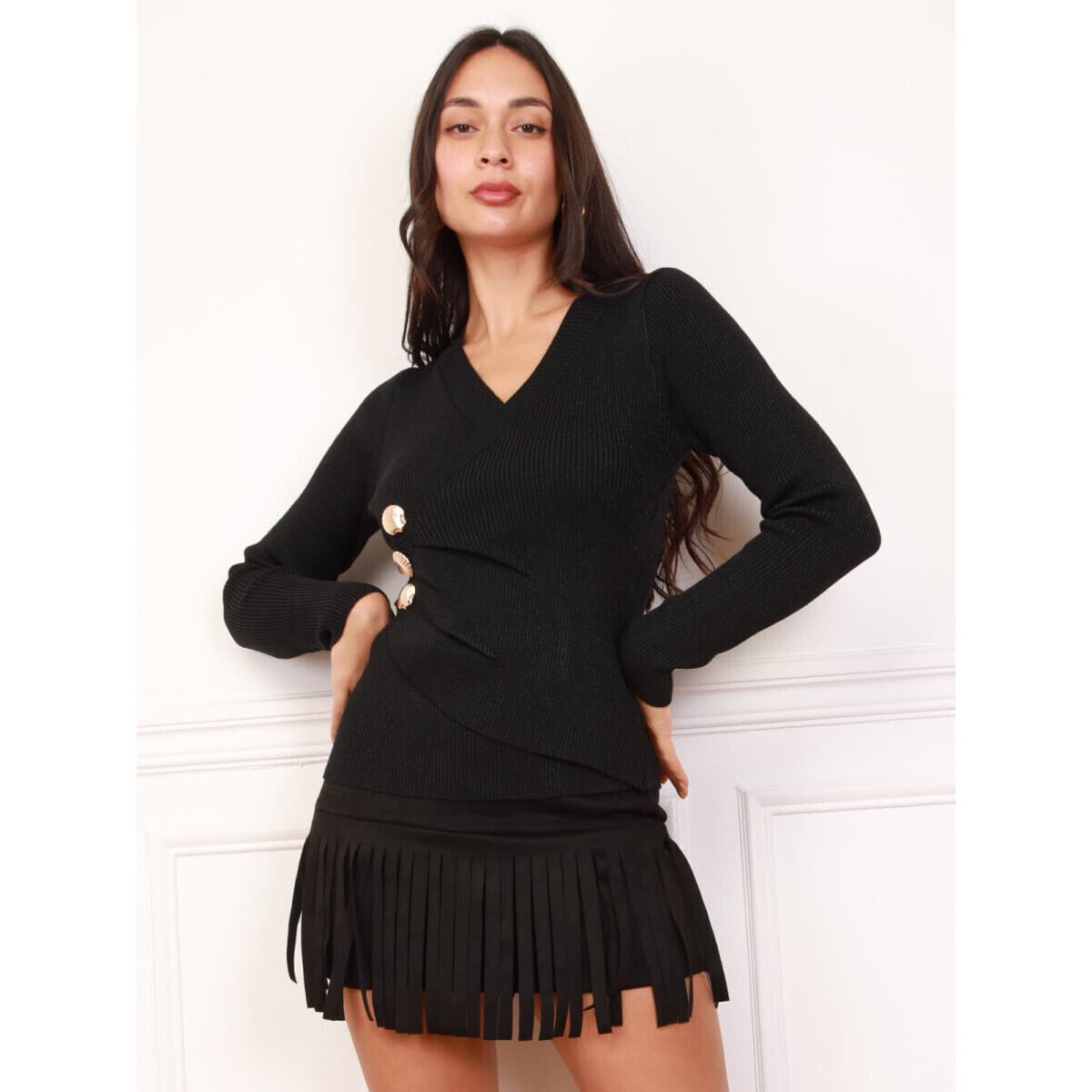 Women's Sweaters La Modeuse Black