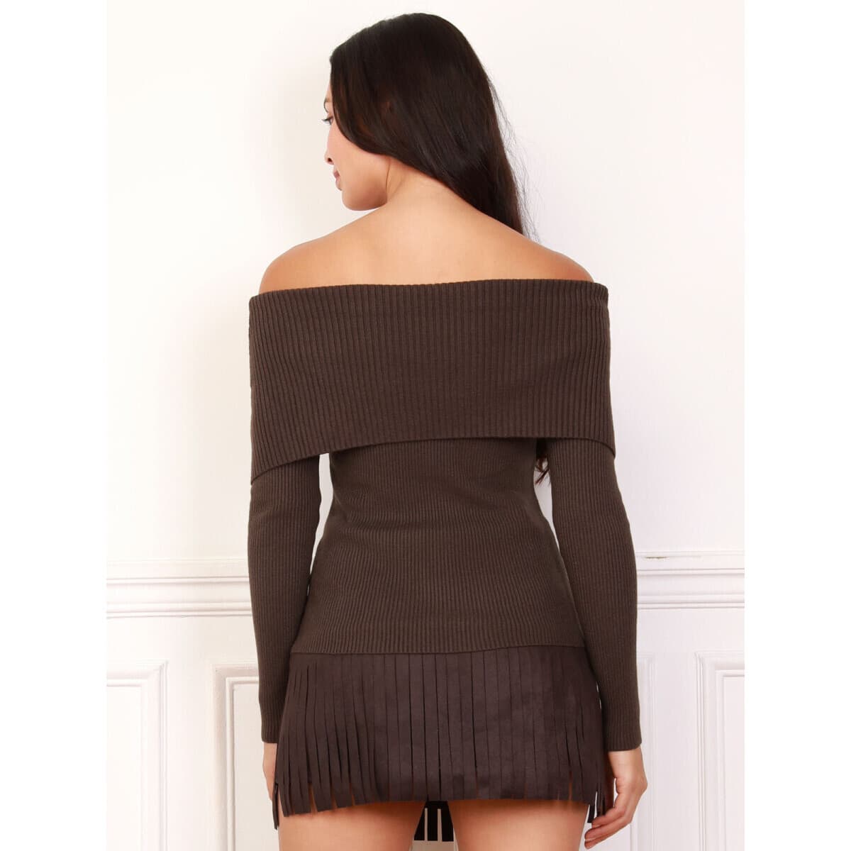 Women's T-Shirts La Modeuse Brown