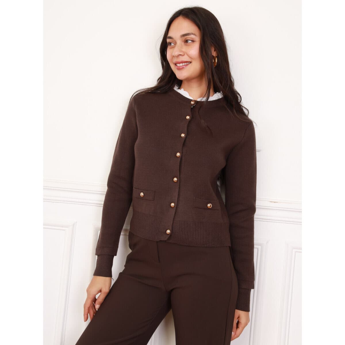 Women's Jackets La Modeuse Brown