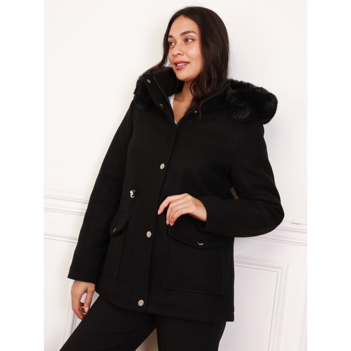 Women's Coats La Modeuse Black