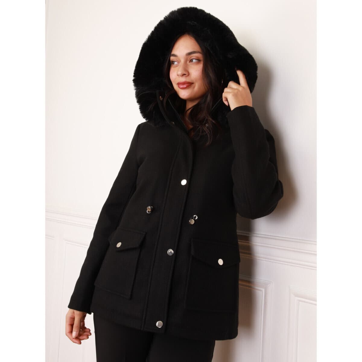 Women's Coats La Modeuse Black