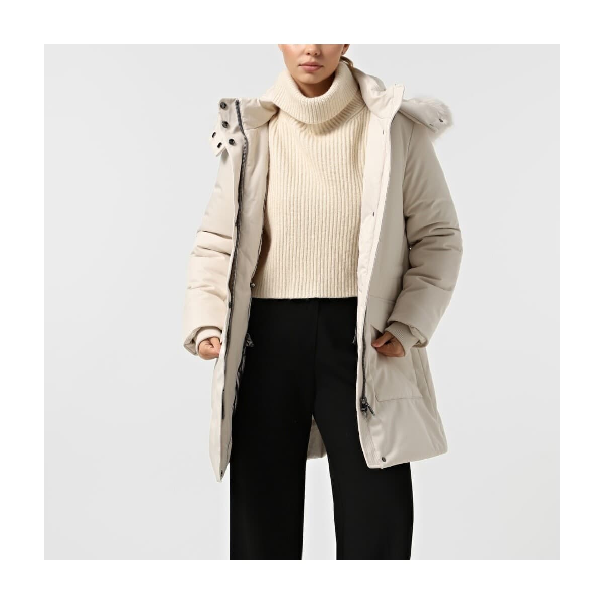Women's Coats Geox Beige