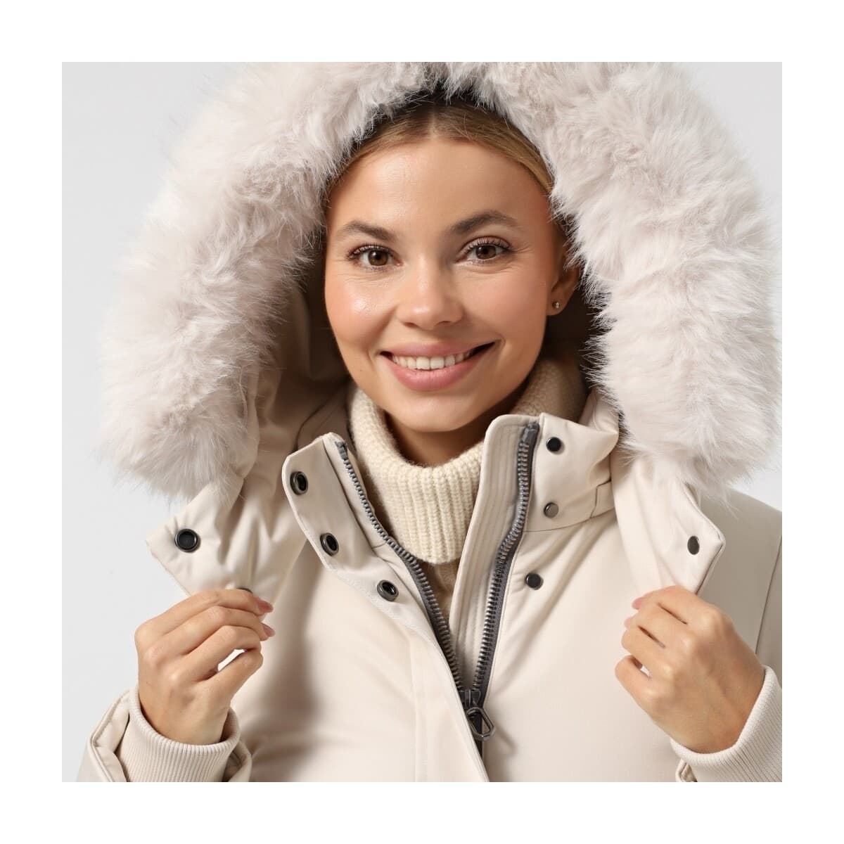 Women's Coats Geox Beige