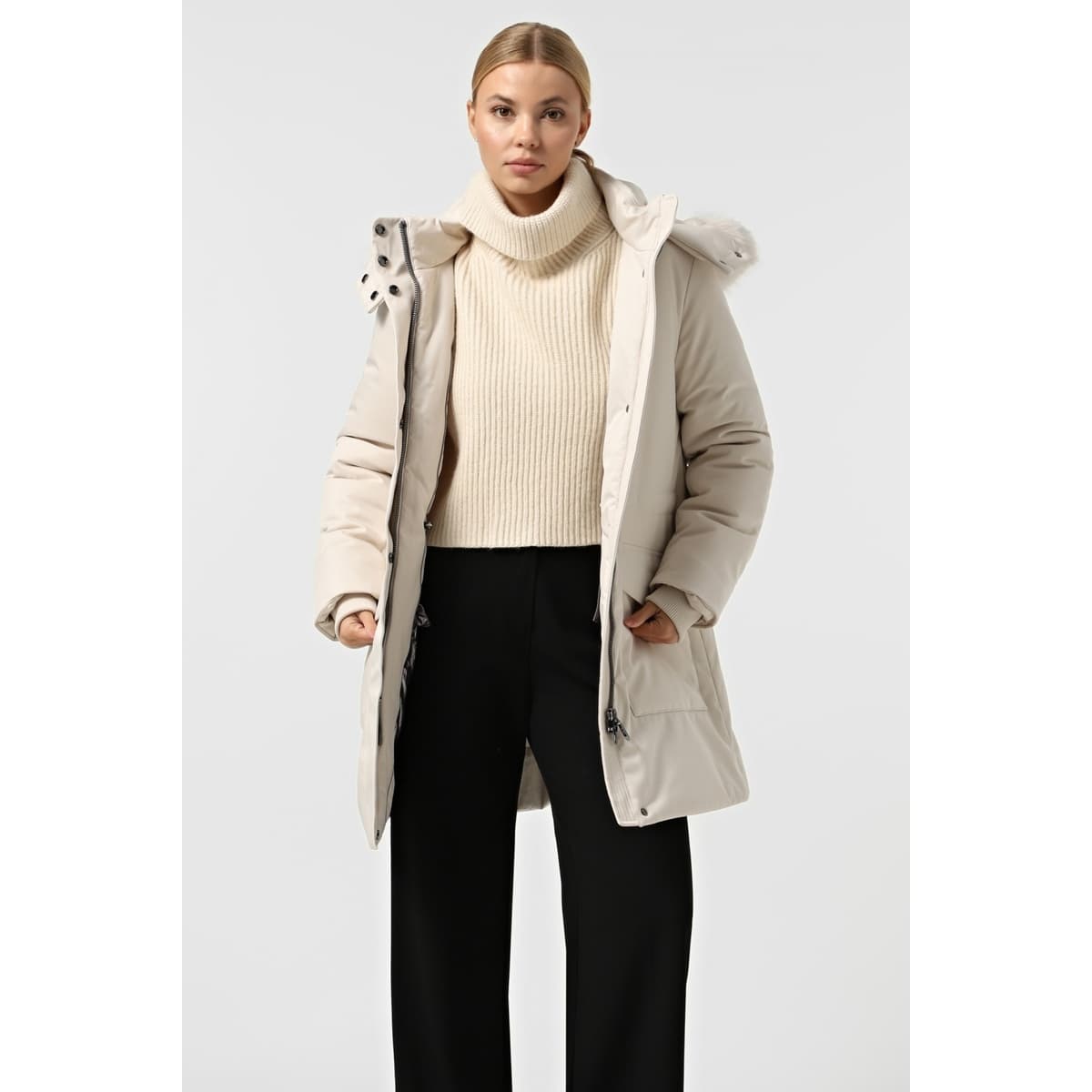 Women's Coats Geox Beige