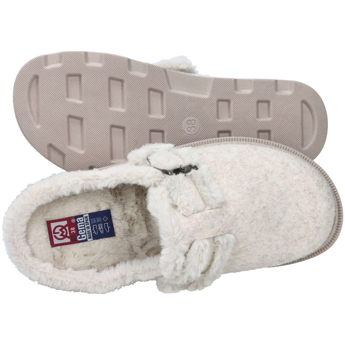 Women's House Slippers Gema Beige