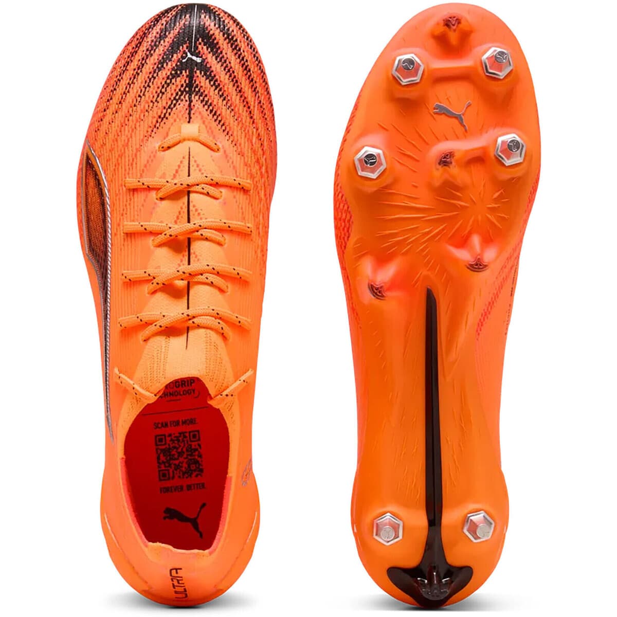 Women's Football Boots Puma Orange