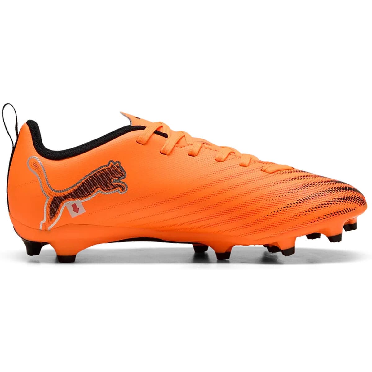 Boys' Football Boots Puma Orange