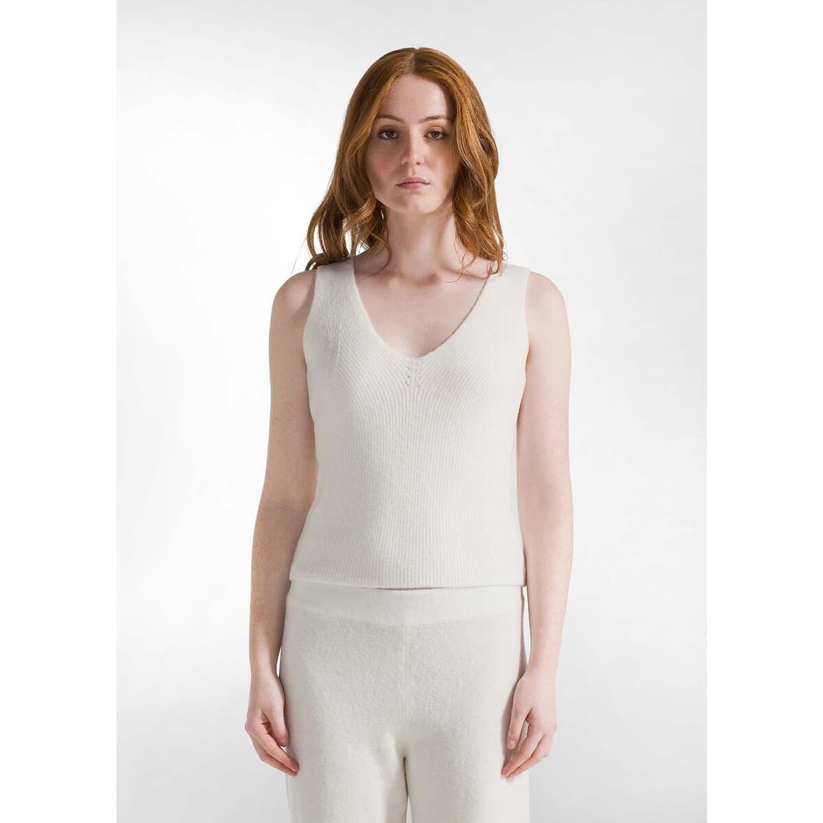 Women's Sleeveless Tops Deha White