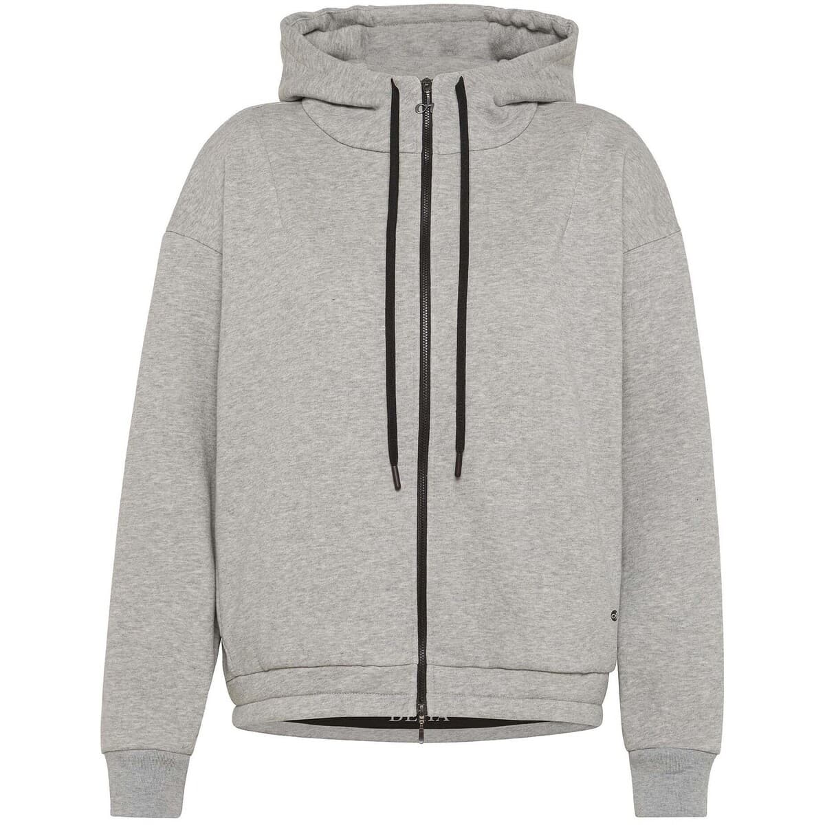 Ζακέτα Deha Black Trims Full Zip Hoodie