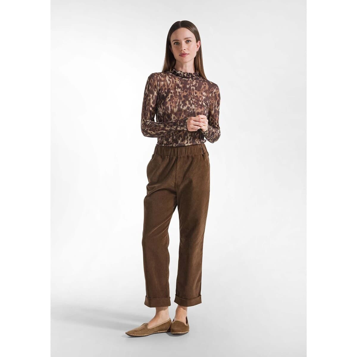 Women's Pants Deha Brown