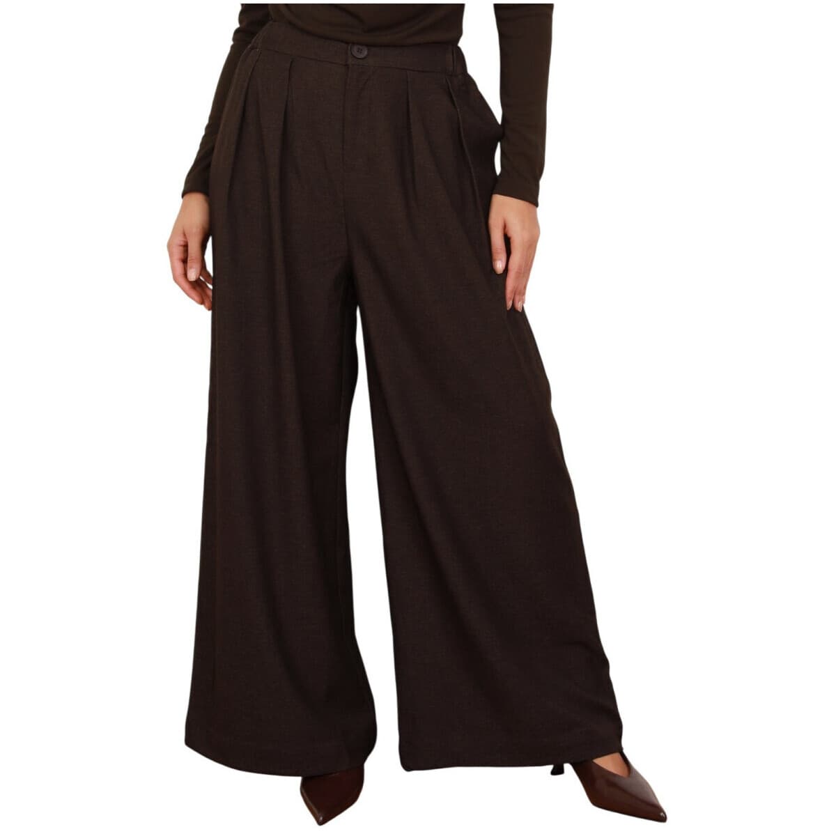 Women's Pants La Modeuse Brown