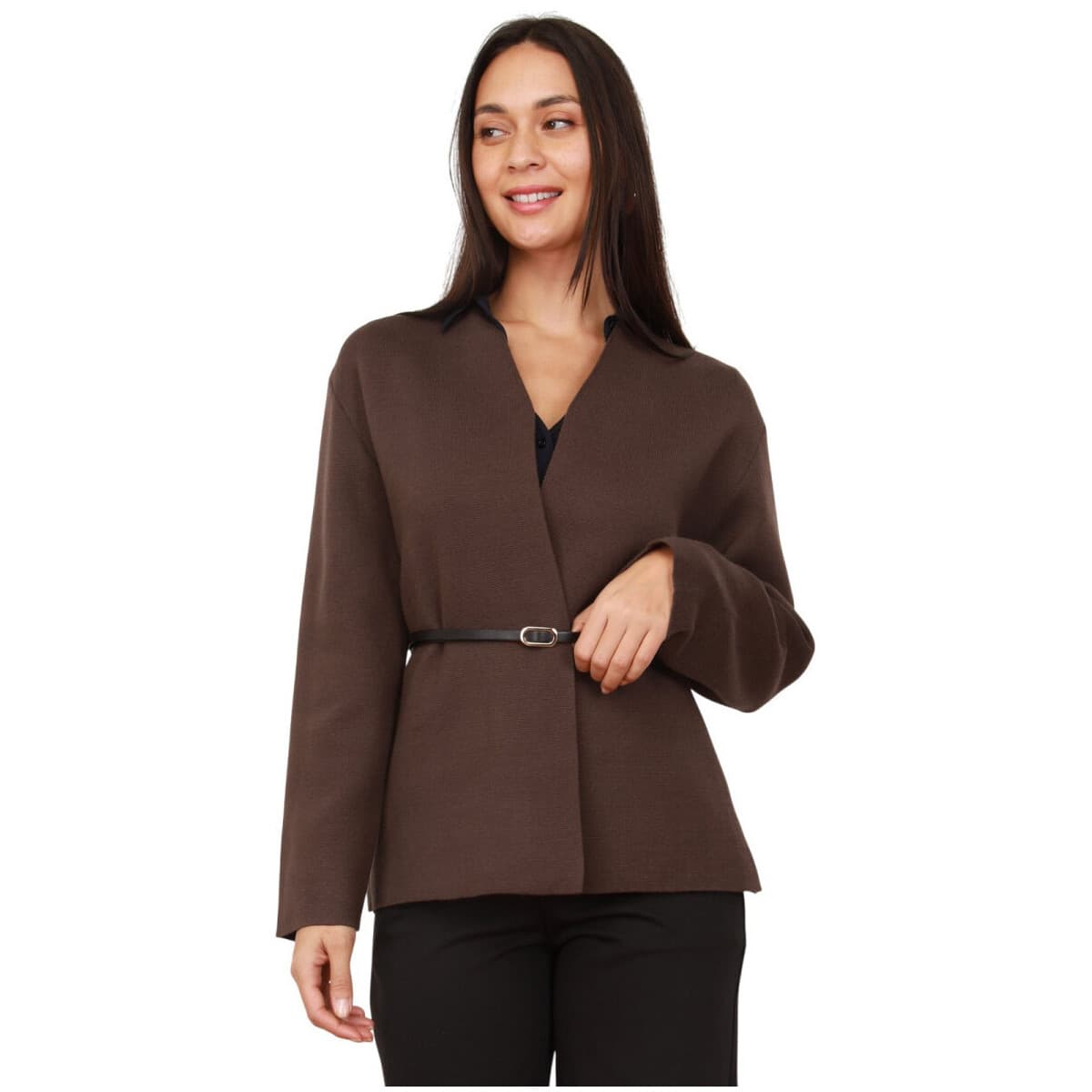 Women's Jackets La Modeuse Brown