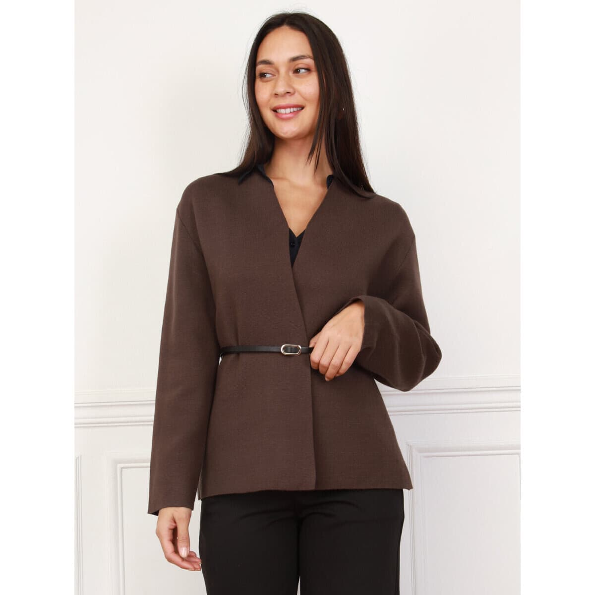 Women's Jackets La Modeuse Brown